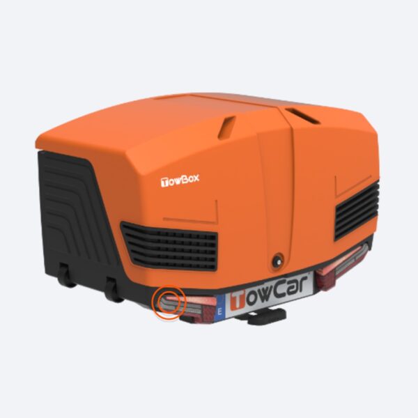 Enganches Aragon ΜΠΑΓΚΑΖΙΕΡΑ ΚΟΤΣΑΔΟΡΟΥ 400 LT TOWBOX V3 SPORT ORANGE (ΠΟΡΤΟΚΑΛΙ) ΜΕ LED ΦΑΝΑΡΙΑ - Image 3