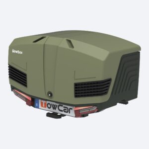Enganches Aragon ΜΠΑΓΚΑΖΙΕΡΑ ΚΟΤΣΑΔΟΡΟΥ 400 LT TOWBOX V3 CAMPER GREEN (ΠΡΑΣΙΝΟ) ΜΕ LED ΦΑΝΑΡΙΑ