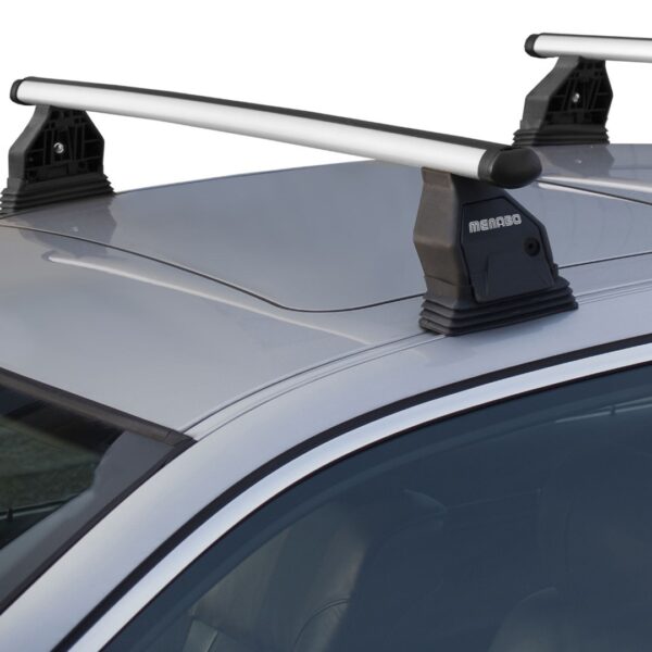 MENABO KIT ΜΕ ΜΠΑΡΕΣ ΟΡΟΦΗΣ ΓΙΑ BMW ΣΕΙΡΑ 3 E46 4D 1998-2007 ΑΛΟΥΜΙΝΙΟΥ TEMA MENABO (AL1-3360-FIX501FP)-2 ΤΕΜ.