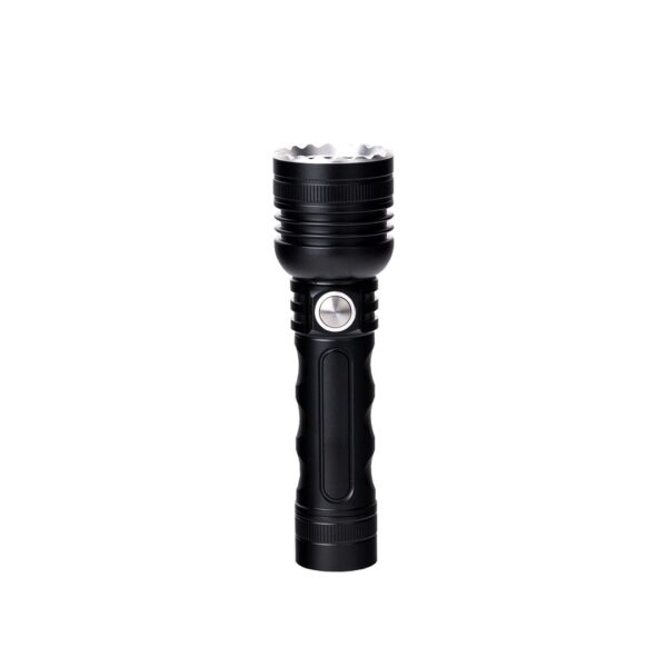 M-Tech ΦΑΚΟΣ ΧΕΙΡΟΣ 1x10W 490lm IP65 140mm Φ40mm 5000mAh Li-ion TACTICAL LASER FLASHLIGHT M-TECH - 1 Τεμ. - Image 2