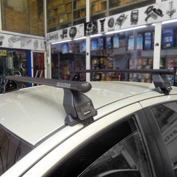 MENABO KIT ΜΕ ΜΠΑΡΕΣ ΟΡΟΦΗΣ ΓΙΑ TOYOTA YARIS / VITZ P1 / XP130 / XP9 5D 1999-2005-2011+ ΣΙΔΗΡΟΥ ΤΕΜΑ MENABO (FE1-3360-FIX024G)-2 ΤΕΜ. - Image 3