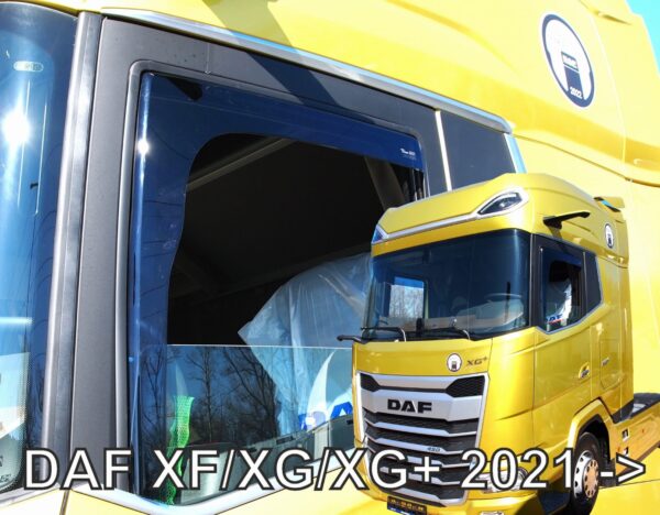 Heko ΑΝΕΜΟΘΡΑΥΣΤΕΣ ΓΙΑ DAF XF/XG/XG+ 2021+ ΜΕ ΚΑΜΕΡΑ ΖΕΥΓΑΡΙ ΑΠΟ ΕΥΚΑΜΠΤΟ ΦΙΜΕ ΠΛΑΣΤΙΚΟ HEKO - 2 ΤΕΜ.