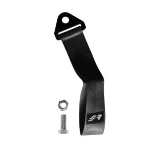 Simoni Racing ΙΜΑΝΤΑΣ ΡΥΜΟΥΛΚΙΣΗΣ TOW STRAP 26cm 3000kg MAX ΜΑΥΡΟΣ