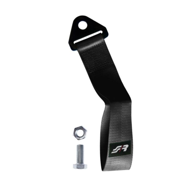 Simoni Racing ΙΜΑΝΤΑΣ ΡΥΜΟΥΛΚΙΣΗΣ TOW STRAP 26cm 3000kg MAX ΜΑΥΡΟΣ