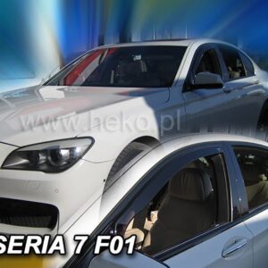 Heko ΑΝΕΜΟΘΡΑΥΣΤΕΣ ΓΙΑ BMW ΣΕΙΡΑ 7 F01 / F02 4D/5D 2008-2015 ΖΕΥΓΑΡΙ ΑΠΟ ΕΥΚΑΜΠΤΟ ΦΙΜΕ ΠΛΑΣΤΙΚΟ HEKO - 2 ΤΕΜ.