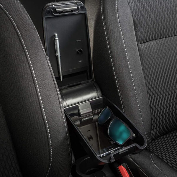Rati Ολοκληρωμένος Τεμπέλης Καθίσματος ARMSTER 3 SEAT MOUNTED για Citroen C3 LHD / C3 Aircross LHD 2017+ από Πλαστικό και Vegan Δέρμα σε Μαύρο Χρώμα RATI - 1 τεμ. - Image 4