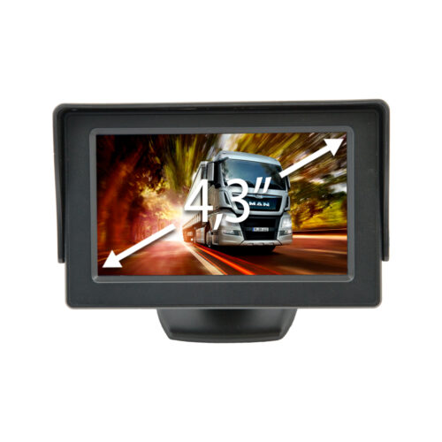 DGA ΟΘΟΝΗ MONITOR TFT LCD 4,3” 12-24V ΓΙΑ ΚΑΜΕΡΕΣ ΜΕ ΒΑΣΗ ΣΤΗΡΙΞΗΣ DGA – 1 τεμ.