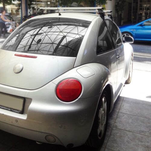 MENABO KIT ΜΕ ΜΠΑΡΕΣ ΟΡΟΦΗΣ ΓΙΑ VW BEETLE 3D 1998+ ΑΛΟΥΜΙΝΙΟΥ TEMA MENABO (AL1-3360-FIX016G)-2 ΤΕΜ.