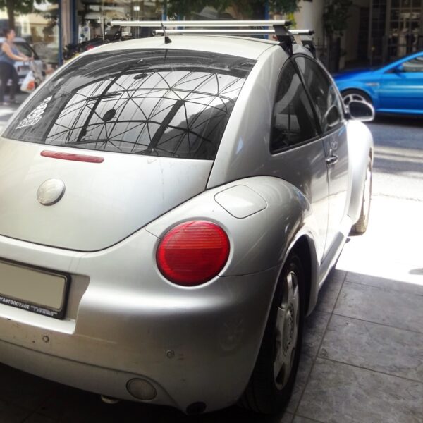 MENABO KIT ΜΕ ΜΠΑΡΕΣ ΟΡΟΦΗΣ ΓΙΑ VW BEETLE 3D 1998+ ΑΛΟΥΜΙΝΙΟΥ TEMA MENABO (AL1-3360-FIX016G)-2 ΤΕΜ.