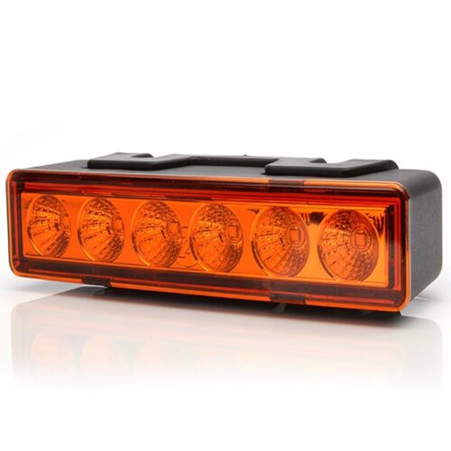 M-Tech ΣΤΡΟΜΠΟ LED W117 10-33V ΒΙΔΩΤΟ ΠΟΡΤΟΚΑΛΙ 146,5×32,8x50mm