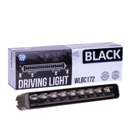 M-Tech ΠΡΟΒΟΛΕΑΣ DRIVING LIGHT BLACK SERIES 9x5W LED 12-48V 45W 5.700K 3.780lm 2 ΧΡΗΣΕΩΝ 283x54x58mm – 1 ΤΕΜ.