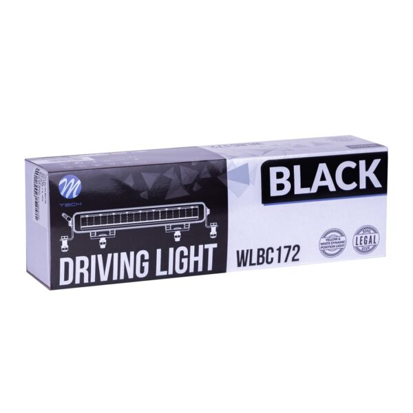M-Tech ΠΡΟΒΟΛΕΑΣ DRIVING LIGHT BLACK SERIES 9x5W LED 12-48V 45W 5.700K 3.780lm 2 ΧΡΗΣΕΩΝ 283x54x58mm - 1 ΤΕΜ. - Image 4