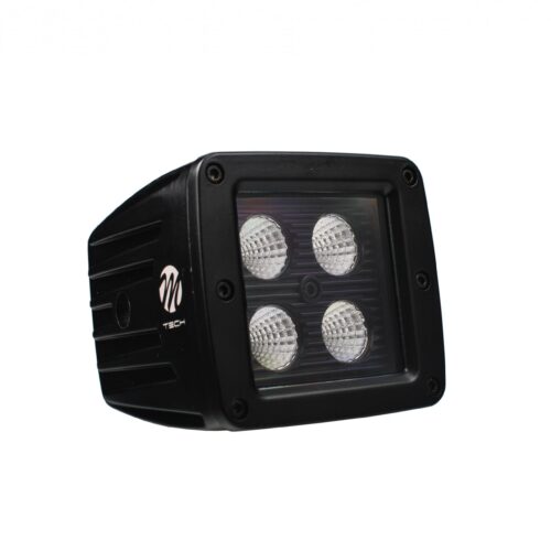 M-Tech ΠΡΟΒΟΛΕΑΣ ΕΡΓΑΣΙΑΣ  WORKING LAMPS 10-32V 20W 1100lm 4 x CREE LED ΤΕΤΡΑΓΩΝΟΣ 82 x 80 x 111 mm BLACK SERIES M-TECH -1ΤΕΜ