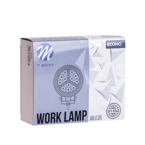 M-Tech ΠΡΟΒΟΛΕΑΣ ΕΡΓΑΣΙΑΣ 12-30V 54W 47XSMD LED max1100lm ΔΙΑΜΕΤΡΟΣ:10cm COMBO ΣΤΡΟΓΓΥΛΟΣ ECONO M-TECH -1 ΤΕΜ. - Image 3