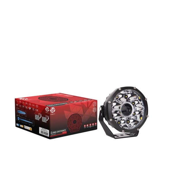 M-Tech ΠΡΟΒΟΛΕΑΣ ΕΡΓΑΣΙΑΣ WORK LIGHTS LASER 12/24V 45W 6.400lm 8xHP+1xLASER LED 133x123x74mm M-TECH - 1 ΤΕΜ.