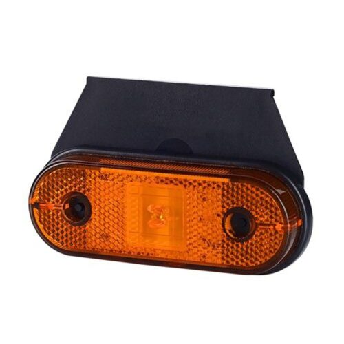 M-Tech ΦΩΣ ΟΓΚΟΥ ΑΝΑΚΛΑΣΤΙΚΟ LD624 12/24V 1 LED HORPOL ΠΟΡΤΟΚΑΛΙ (11 x 3,9 cm) -1ΤΕΜ.