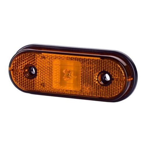 M-Tech ΦΩΣ ΟΓΚΟΥ ΑΝΑΚΛΑΣΤΙΚΟ  LD633 12/24V 1LED HORPOL ΠΟΡΤΟΚΑΛΙ (11,2 x 4 cm) -1ΤΕΜ.