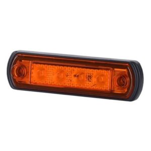 M-Tech ΦΩΣ ΟΓΚΟΥ LD676 12/24V 4LED HORPOL ΠΟΡΤΟΚΑΛΙ (10,5 x 2,5 cm) -1ΤΕΜ