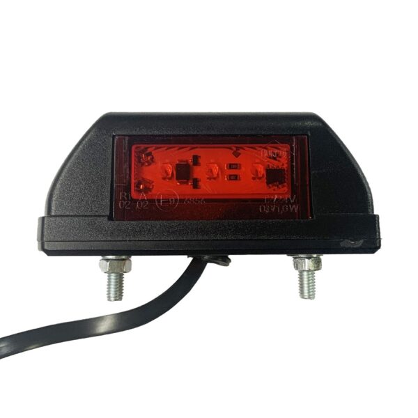 M-Tech ΦΩΣ ΟΓΚΟΥ LD703 12/24V 6LED HORPOL ΚΟΚΚΙΝΟ/ ΛΕΥΚΟ (ΔΙΠΛΗΣ ΟΨΗΣ) 8,3 x 3,5 cm -1ΤΕΜ. - Image 3