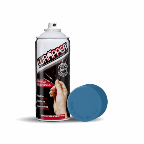 Lampa ΦΙΛΜ ΣΕ ΣΠΡΕΥ WRAPPER ΝΕΟΝ COLOURS ΜΠΛΕ ΘΑΛΑΣΣΙ 400ml – 1 ΤΕΜ.