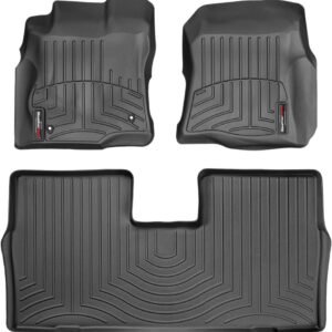 Weathertech ΠΑΤΑΚΙΑ ΜΑΡΚΕ ΛΑΣΤΙΧΟ ΣΚΑΦΑΚΙΑ ΜΑΥΡΑ ΓΙΑ JEEP CHEROKEE 2002-2007 ΕΜΠΡΟΣ-ΠΙΣΩ WEATHERTECH -ΣΕΤ 4 ΤΕΜ.