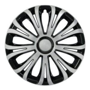 Lampa ΤΑΣΙΑ AVERA SILVER BLACK 13 INCH ΑΣΗΜΙ ΜΑΥΡΟ ΣΕΤ