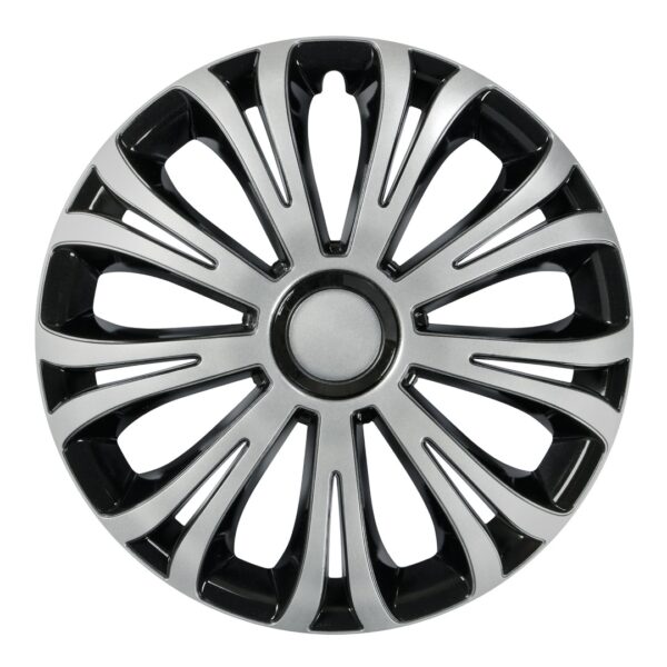 Lampa ΤΑΣΙΑ AVERA SILVER BLACK 13 INCH ΑΣΗΜΙ ΜΑΥΡΟ ΣΕΤ