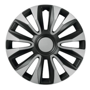 Lampa ΤΑΣΙΑ AVALONE SILVER BLACK 13 INCH ΑΣΗΜΙ/ΜΑΥΡΟ ΣΕΤ