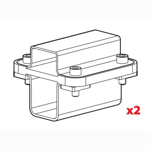Nordrive ΑΝΤΑΠΤΟΡΕΣ ΓΙΑ ΣΧΑΡΕΣ ΟΡΟΦΗΣ KARGO RACK NORDRIVE ΣΕ ΜΠΑΡΕΣ KARGO/KARGO PLUS