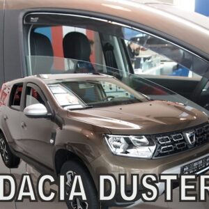 Heko ΑΝΕΜΟΘΡΑΥΣΤΕΣ ΓΙΑ DACIA DUSTER 2 5D 2018-2021 ΖΕΥΓΑΡΙ ΑΠΟ ΕΥΚΑΜΠΤΟ ΦΙΜΕ ΠΛΑΣΤΙΚΟ HEKO - 2 ΤΕΜ.