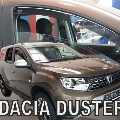 Heko ΑΝΕΜΟΘΡΑΥΣΤΕΣ ΓΙΑ DACIA DUSTER 2 5D 2018-2021 ΖΕΥΓΑΡΙ ΑΠΟ ΕΥΚΑΜΠΤΟ ΦΙΜΕ ΠΛΑΣΤΙΚΟ HEKO – 2 ΤΕΜ.