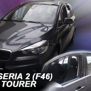 Heko ΑΝΕΜΟΘΡΑΥΣΤΕΣ ΓΙΑ BMW ΣΕΙΡΑ 2 F46 GRAN TOURER 5D 2015-2021 ΖΕΥΓΑΡΙ ΑΠΟ ΕΥΚΑΜΠΤΟ ΦΙΜΕ ΠΛΑΣΤΙΚΟ HEKO - 2 ΤΕΜ.