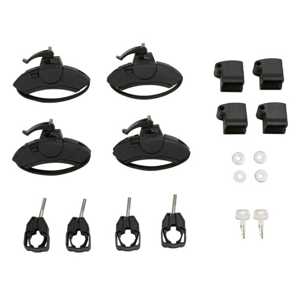 YAKIMA ΒΑΣΗ ΣΚΙ ΟΡΟΦΗΣ FATCAT 4 EVO BLACK 4 ΖΕΥΓΑΡΙΑ ΣΚΙ / 2 SNOWBOARD YAKIMA ΜΑΥΡΗ 57cm ΥΑΚΙΜΑ - Image 2