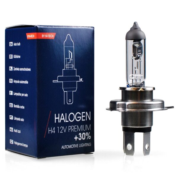 M-Tech H4 12V 60/55W P43t PREMIUM ΑΛΟΓΟΝΟΥ +30% 1ΤΕΜ. - Image 2