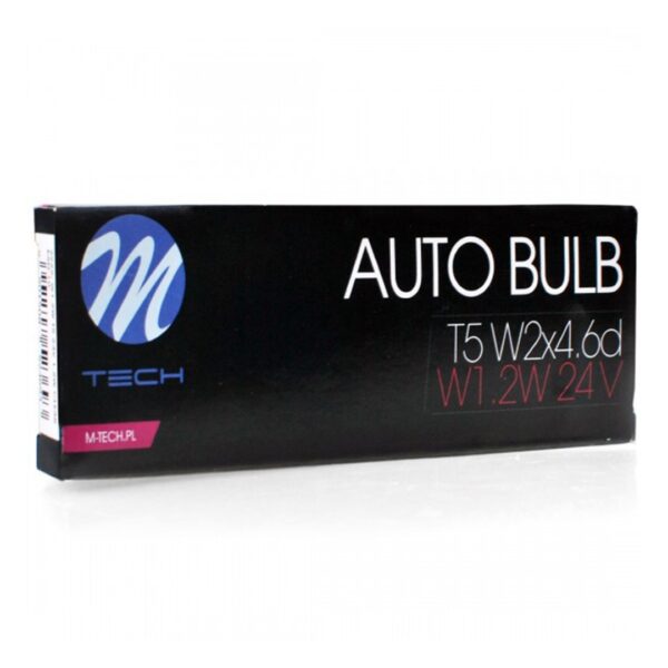 M-Tech T5 24V 1,2W W2x4,6d (ΚΑΡΦΩΤΟ ΑΚΑΛΥΚΟ) STANDARD ΑΛΟΓΟΝΟΥ ΚΟΥΤΙ 10ΤΕΜ. M-TECH - Image 2