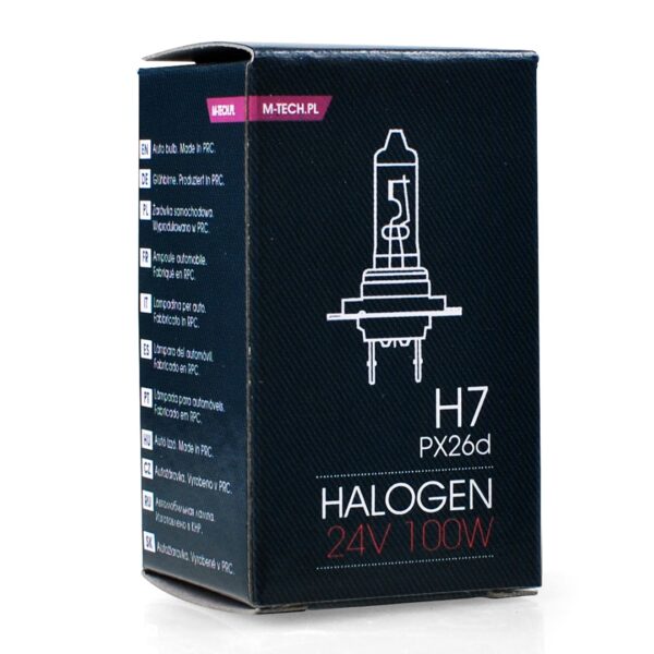 M-Tech H7 24V 100W PX26d STANDARD ΑΛΟΓΟΝΟΥ ΚΟΥΤΙ 1ΤΕΜ. M-TECH - Image 2