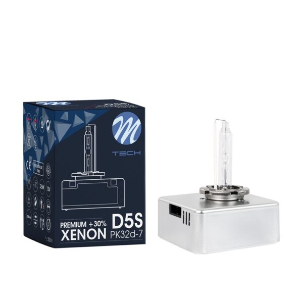 M-Tech ΛΑΜΠΑ ΧΕΝΟΝ D5S 12V 25W 6.000K PREMIUM XENON +30% ΚΟΥΤΙ M-TECH - 1 ΤΕΜ.