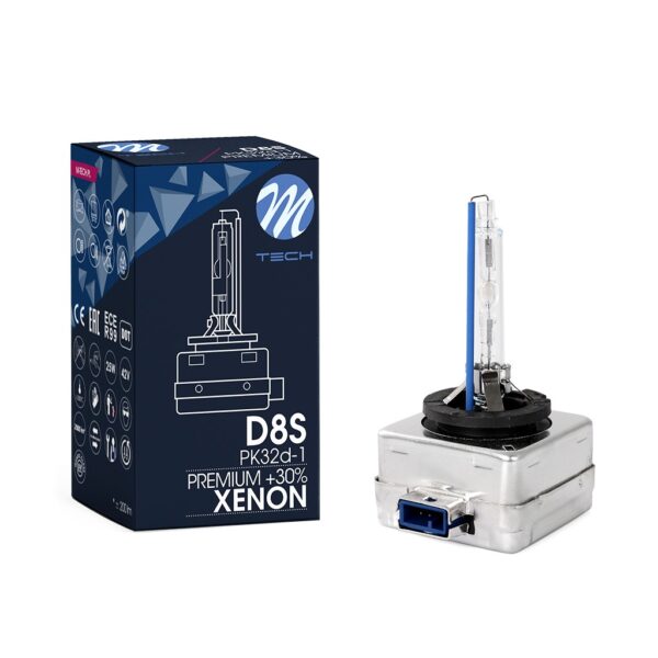 M-Tech ΛΑΜΠΑ ΧΕΝΟΝ D8S 85V 25W 4.300K PREMIUM XENON +30% ΚΟΥΤΙ M-TECH - 1 ΤΕΜ.