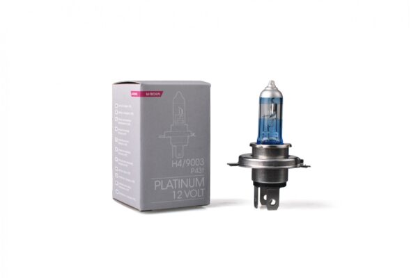M-Tech H4 12V 60/55W P43t-38 COLOR PLATINUM 1ΤΕΜ. M-TECH