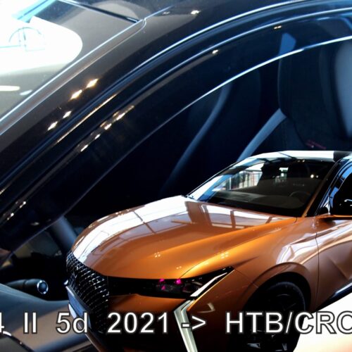 Heko ΑΝΕΜΟΘΡΑΥΣΤΕΣ ΓΙΑ DS 4 5D 2021+ /DS 4 CROSS 5D 2021+   ΣΕΤ ΑΥΤΟΚΙΝΗΤΟΥ ΑΠΟ ΕΥΚΑΜΠΤΟ ΦΙΜΕ ΠΛΑΣΤΙΚΟ HEKO – 4 ΤΕΜ.