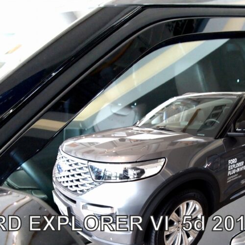 Heko ΑΝΕΜΟΘΡΑΥΣΤΕΣ ΓΙΑ FORD EXPLORER 5D 2019+  ΖΕΥΓΑΡΙ ΑΠΟ ΕΥΚΑΜΠΤΟ ΦΙΜΕ ΠΛΑΣΤΙΚΟ HEKO – 2 ΤΕΜ.