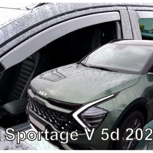 Heko ΑΝΕΜΟΘΡΑΥΣΤΕΣ ΓΙΑ KIA SPORTAGE 5D 2021+  ΣΕΤ ΑΥΤΟΚΙΝΗΤΟΥ ΑΠΟ ΕΥΚΑΜΠΤΟ ΦΙΜΕ ΠΛΑΣΤΙΚΟ HEKO – 4 ΤΕΜ.
