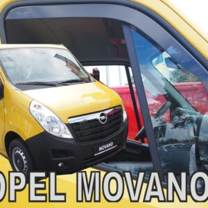 Heko ΑΝΕΜΟΘΡΑΥΣΤΕΣ ΓΙΑ OPEL MOVANO B 2010+ / RENAULT MASTER 3 2010+ / MASTER IV 2019+ / NISSAN NV400 2011+ ΜΑΚΡΥ ΖΕΥΓΑΡΙ VAN ΑΠΟ ΕΥΚΑΜΠΤΟ ΦΙΜΕ ΠΛΑΣΤΙΚΟ HEKO - 2 ΤΕΜ.