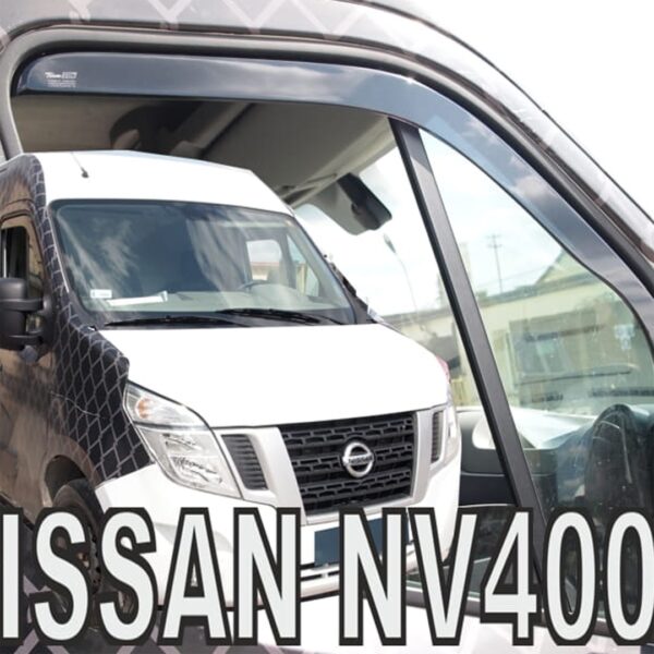 Heko ΑΝΕΜΟΘΡΑΥΣΤΕΣ ΓΙΑ OPEL MOVANO B 2010+ / RENAULT MASTER 3 2010+ / MASTER IV 2019+ / NISSAN NV400 2011+ ΜΑΚΡΥ ΖΕΥΓΑΡΙ VAN ΑΠΟ ΕΥΚΑΜΠΤΟ ΦΙΜΕ ΠΛΑΣΤΙΚΟ HEKO - 2 ΤΕΜ. - Image 2