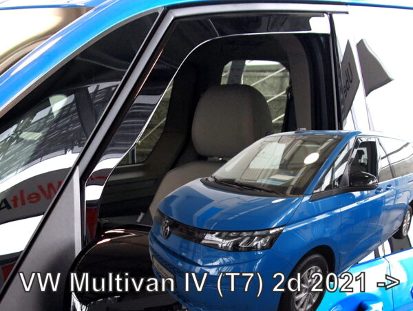 Heko ΑΝΕΜΟΘΡΑΥΣΤΕΣ ΓΙΑ VW MULTIVAN T7 2D 2021+ ΖΕΥΓΑΡΙ ΑΠΟ ΕΥΚΑΜΠΤΟ ΦΙΜΕ ΠΛΑΣΤΙΚΟ HEKO - 2 ΤΕΜ.