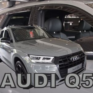 Heko ΑΝΕΜΟΘΡΑΥΣΤΕΣ ΓΙΑ AUDI Q5 5D 2016+ ΣΕΤ ΑΥΤΟΚΙΝΗΤΟΥ ΑΠΟ ΕΥΚΑΜΠΤΟ ΦΙΜΕ ΠΛΑΣΤΙΚΟ HEKO - 4 ΤΕΜ.