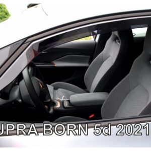 Heko ΑΝΕΜΟΘΡΑΥΣΤΕΣ ΓΙΑ CUPRA BORN 5D 2021+  ΣΕΤ ΑΥΤΟΚΙΝΗΤΟΥ ΑΠΟ ΕΥΚΑΜΠΤΟ ΦΙΜΕ ΠΛΑΣΤΙΚΟ HEKO - 4 ΤΕΜ.