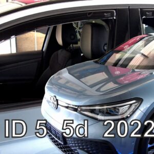 Heko ΑΝΕΜΟΘΡΑΥΣΤΕΣ ΓΙΑ VW ID.5 5D 2022+ ΖΕΥΓΑΡΙ ΑΠΟ ΕΥΚΑΜΠΤΟ ΦΙΜΕ ΠΛΑΣΤΙΚΟ HEKO - 2 ΤΕΜ.
