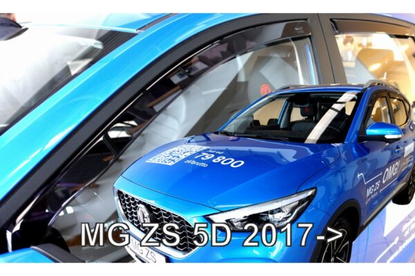 Heko ΑΝΕΜΟΘΡΑΥΣΤΕΣ ΓΙΑ MG ZS 5D 2017+ ΖΕΥΓΑΡΙ ΑΠΟ ΕΥΚΑΜΠΤΟ ΦΙΜΕ ΠΛΑΣΤΙΚΟ HEKO - 2 ΤΕΜ.