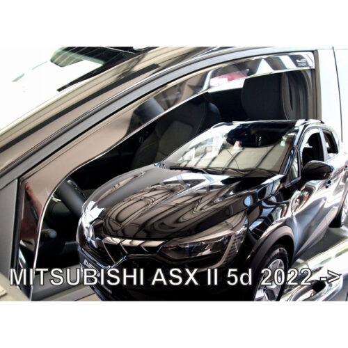 Heko ΑΝΕΜΟΘΡΑΥΣΤΕΣ ΓΙΑ MITSUBISHI ASX 5D 2022+ – ΖΕΥΓΑΡΙ ΖΕΥΓΑΡΙ ΑΠΟ ΕΥΚΑΜΠΤΟ ΦΙΜΕ ΠΛΑΣΤΙΚΟ HEKO – 2 ΤΕΜ.
